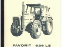Service - Instruktion Englisch FENDT FAVORIT 626 LS Ausgabe 11 / 1983